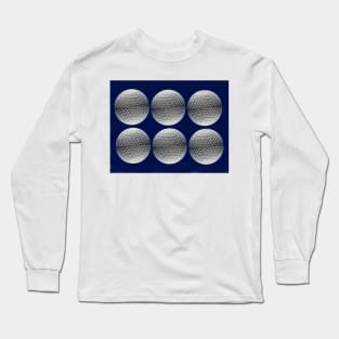 Six geaodesic spheres Long Sleeve T-Shirt